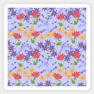 Wildflowers Pattern Sticker